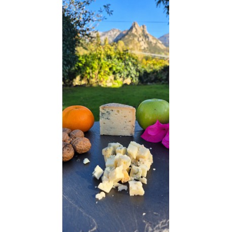 Queso mezcla cabra y oveja leche cruda alta montaña